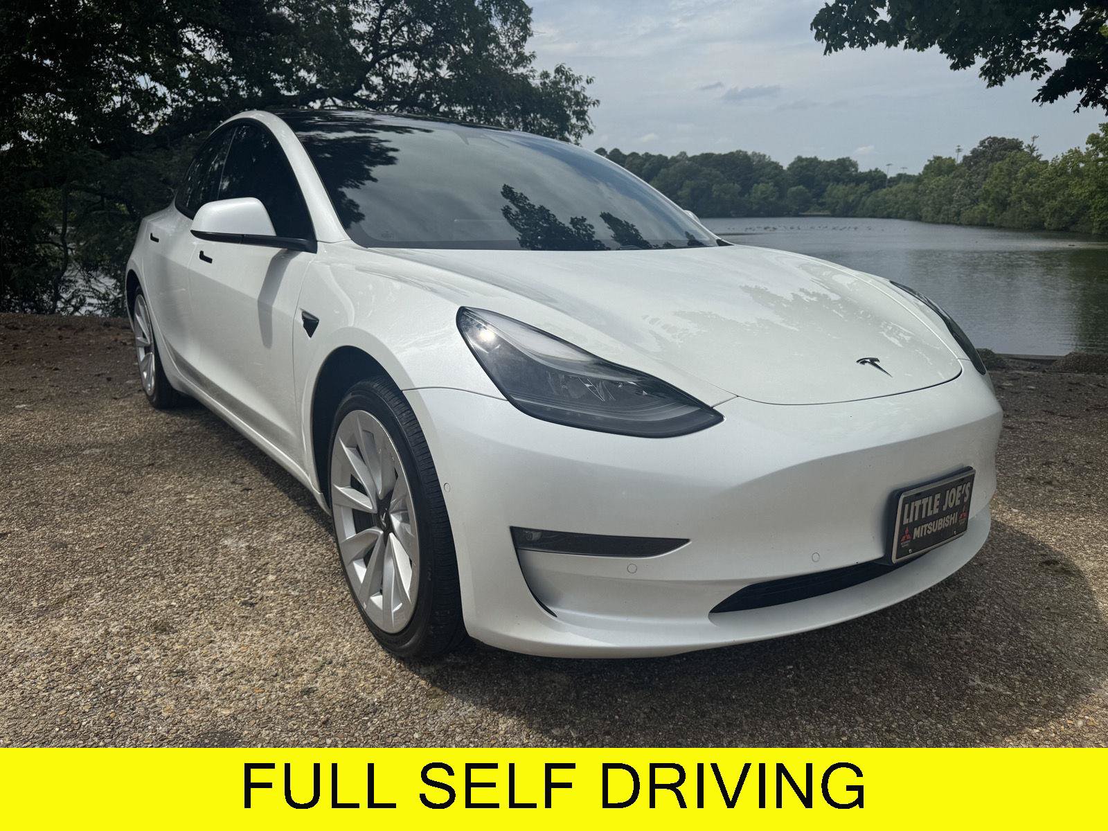 Used 2021 Tesla Model 3 Long Range AWD/4WD image 1