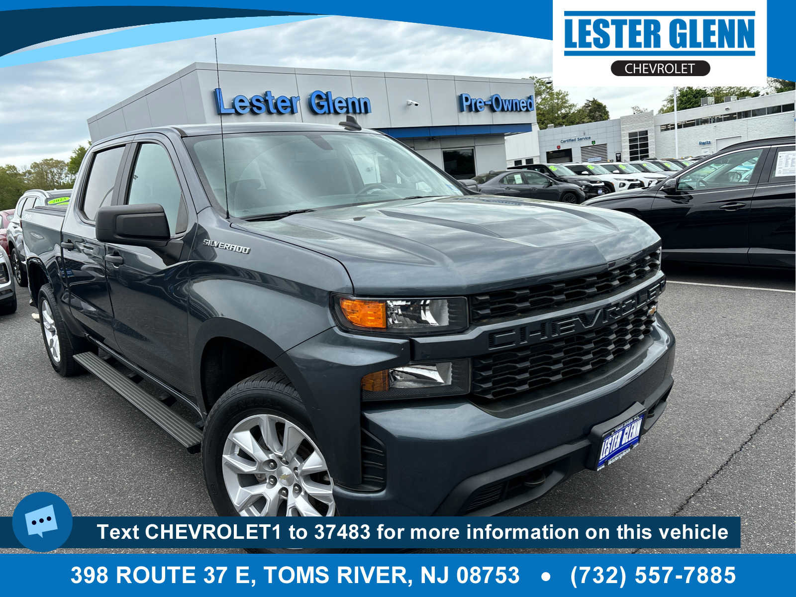 Used 2020 Chevrolet Silverado 1500 Custom w/ Custom Value Package