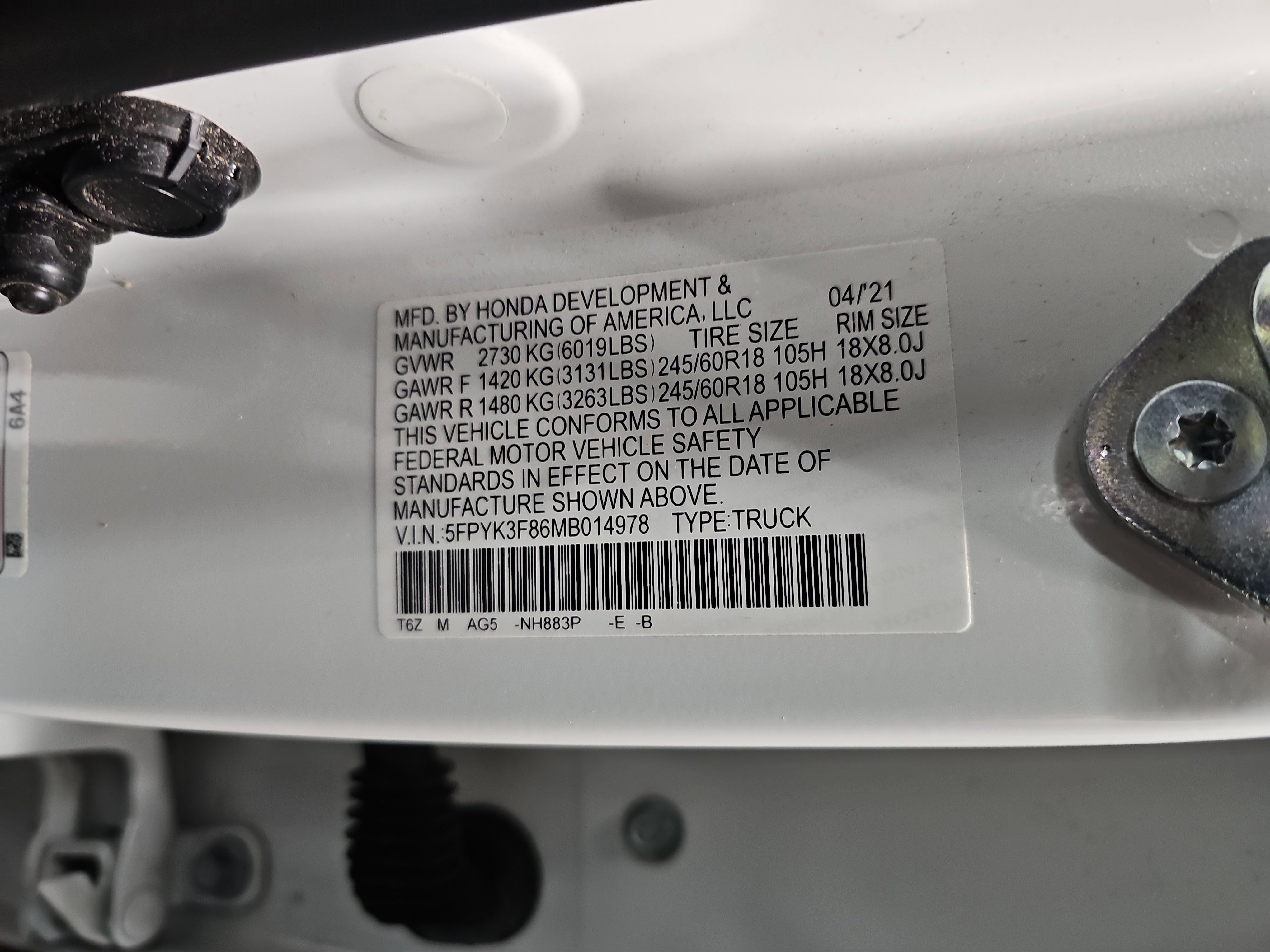 Used 2021 Honda Ridgeline Black Edition image 37