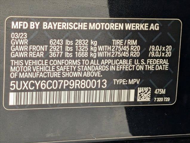 Certified 2023 BMW X6 xDrive40i w/ M Sport Package AWD/4WD image 20