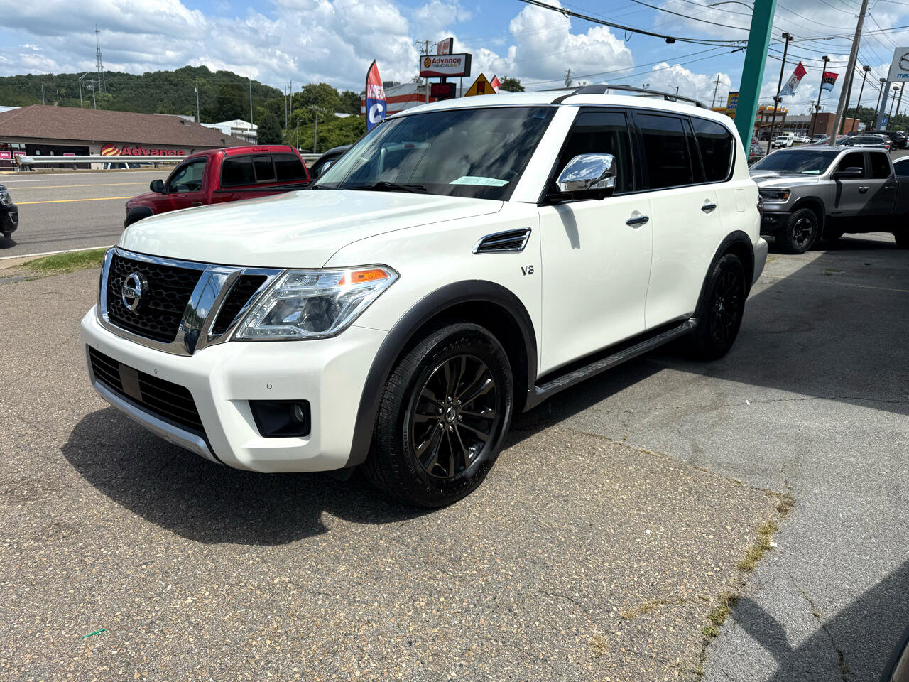 Used 2017 Nissan Armada Platinum w/ Captain Seat Package image 7