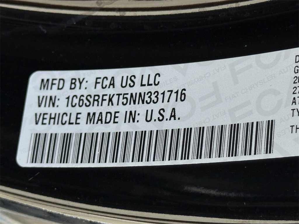 Used 2022 RAM 1500 Limited w/ Body Color Bumper Group image 34