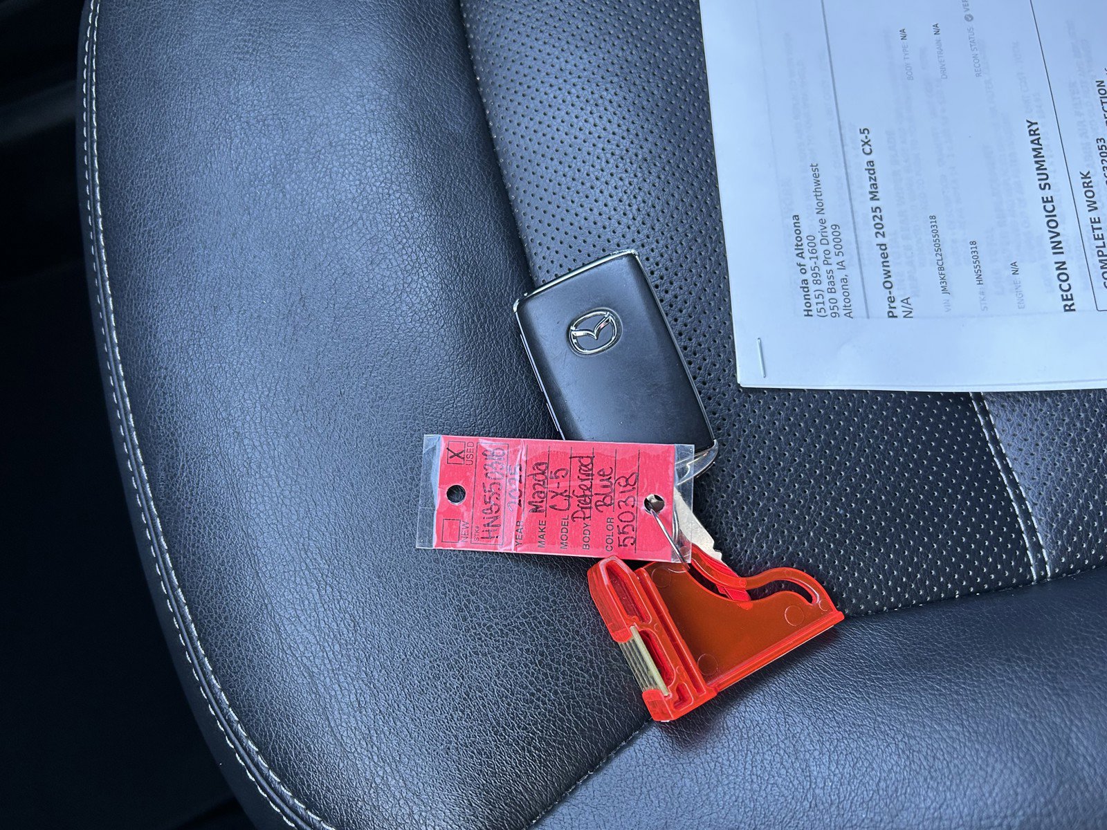 Used 2025 MAZDA CX-5 AWD 2.5 S w/ Preferred Package image 35