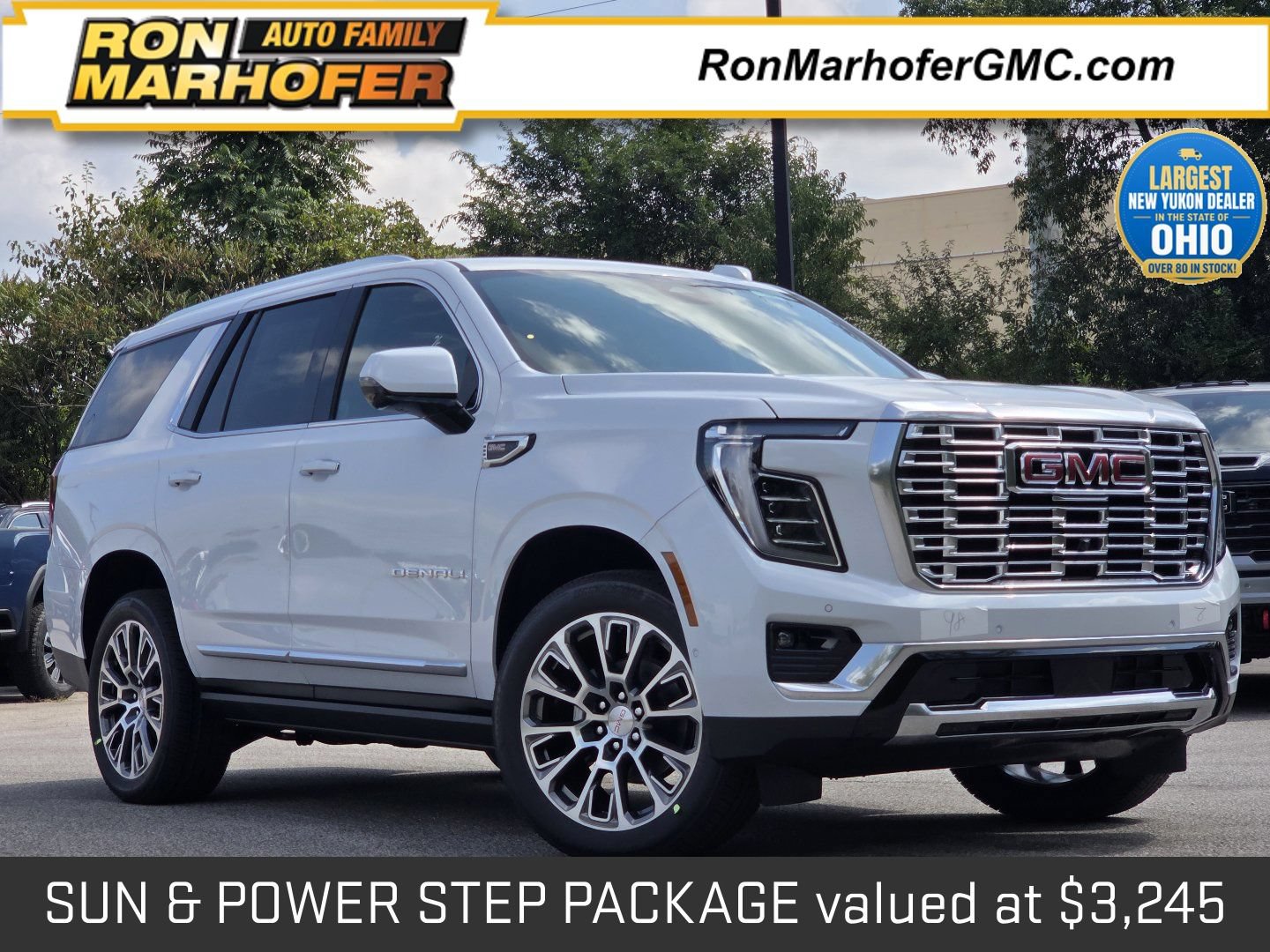 New 2026 GMC Yukon Denali w/ Sun & Power Step Package AWD/4WD 360° Tour