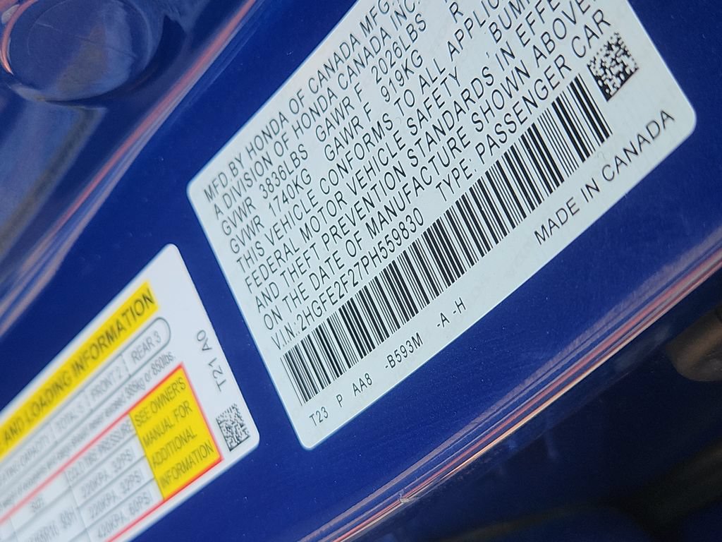 Certified 2023 Honda Civic LX image 14