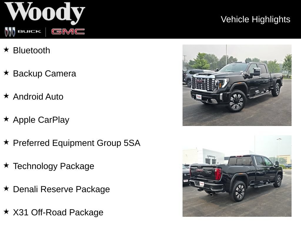 Certified 2025 GMC Sierra 2500 Denali w/ Denali Reserve Package AWD/4WD image 3