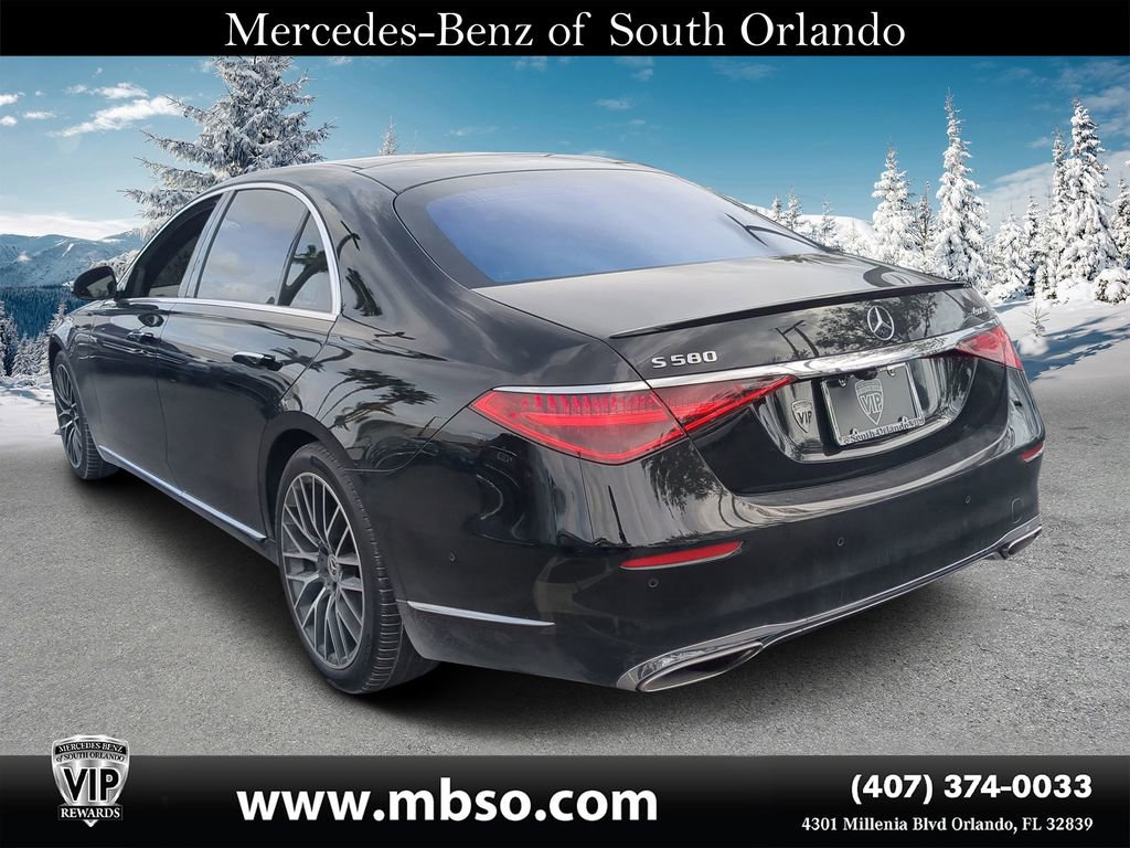 Certified 2021 Mercedes-Benz S 580 4MATIC Sedan image 4