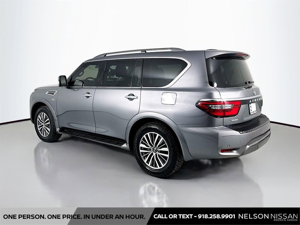 Used 2021 Nissan Armada SL w/ Captain's Chairs Package AWD/4WD image 7