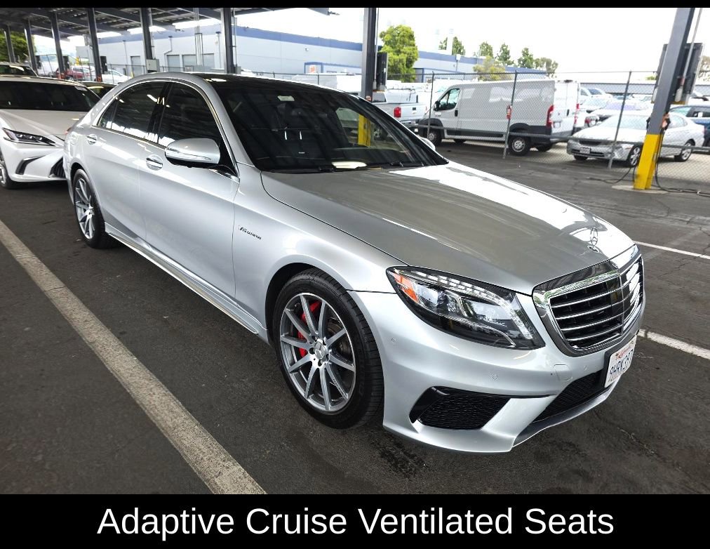 Used 2015 Mercedes-Benz S 63 AMG 4MATIC Sedan w/ Driver Assistance Package image 1