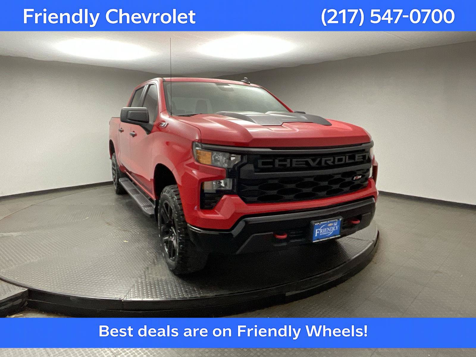 Certified 2023 Chevrolet Silverado 1500 Custom Trail Boss AWD/4WD image 1