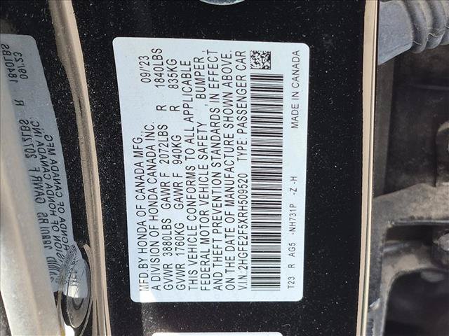 Used 2024 Honda Civic Sport image 21