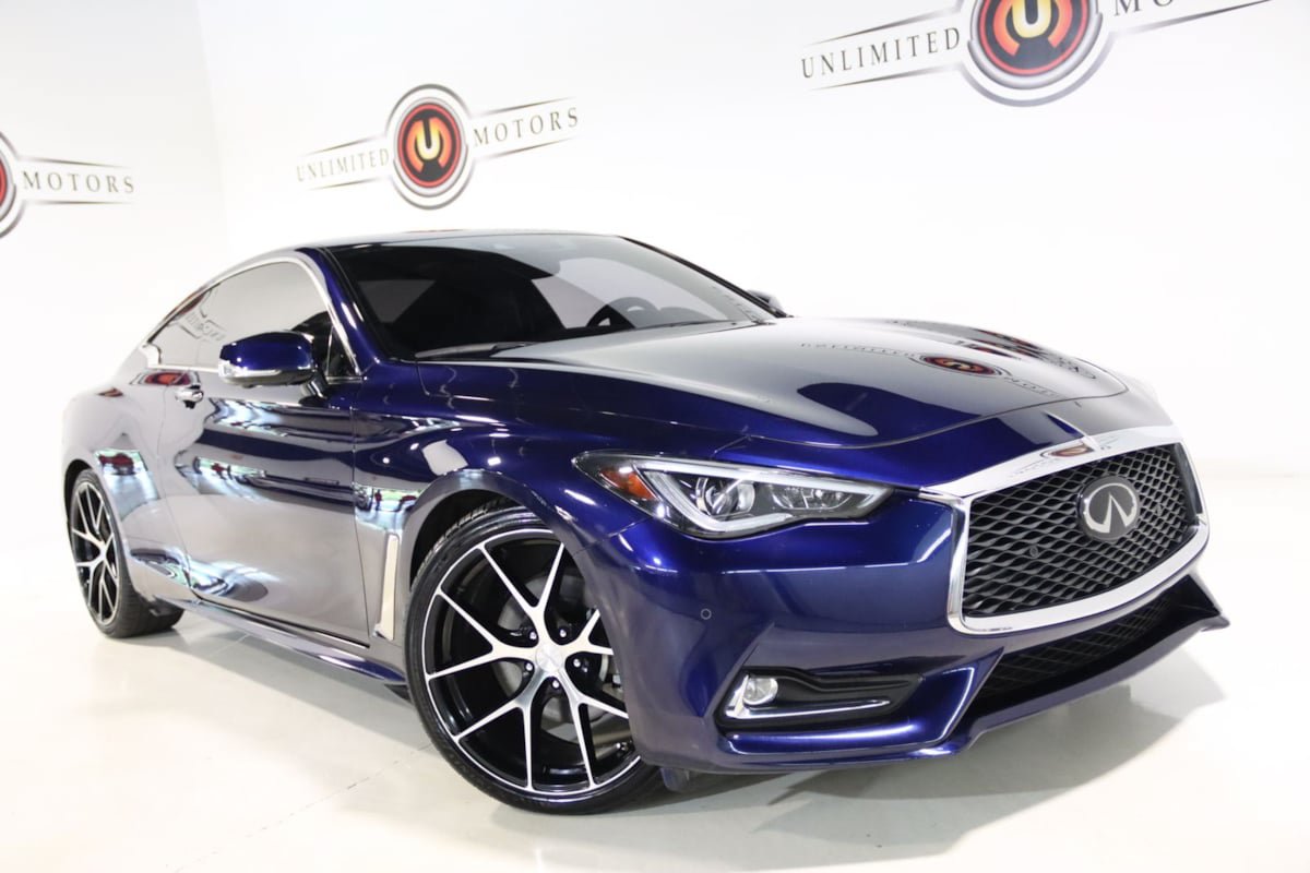 Used 2021 INFINITI Q60 3.0t Luxe w/ Essential Package RWD image 8