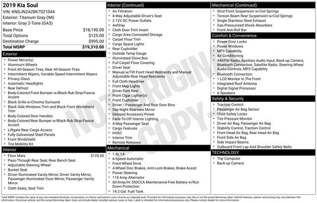 Used 2019 Kia Soul FWD image 11