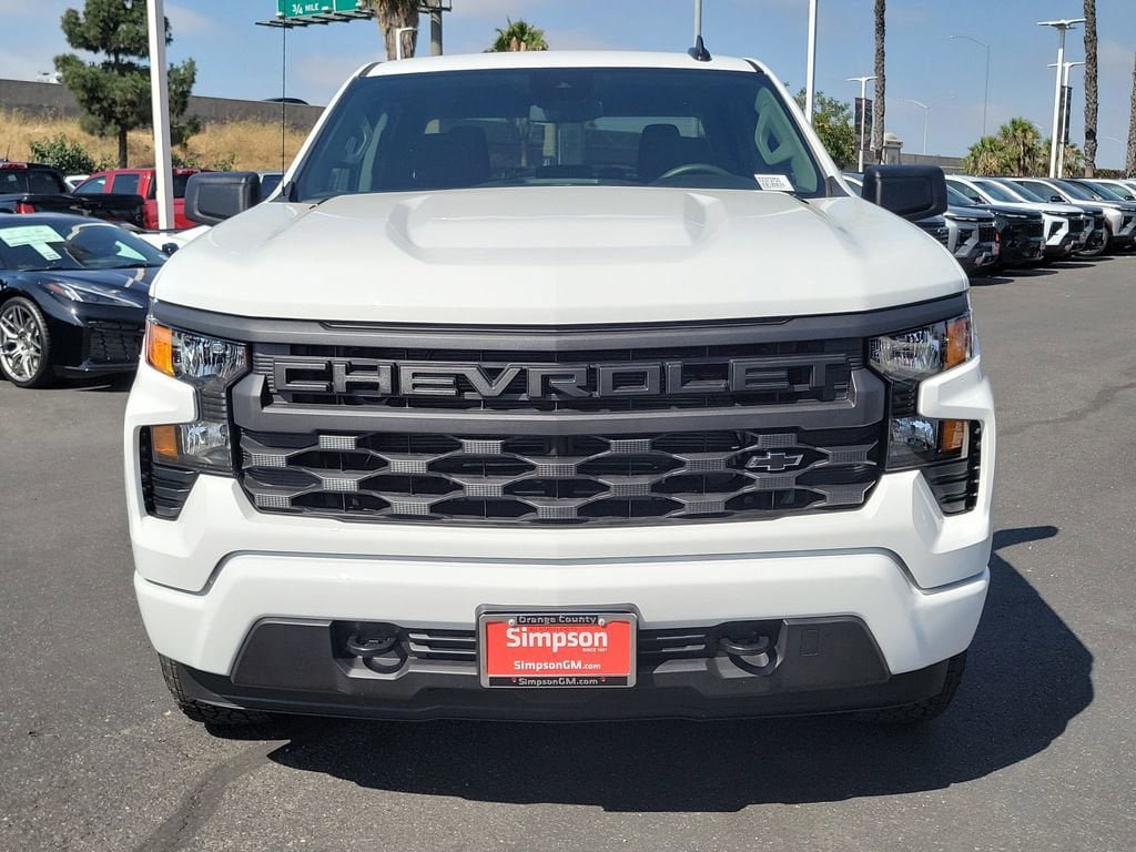 New 2026 Chevrolet Silverado 1500 Custom w/ Turbomax Blackout Package RWD image 24