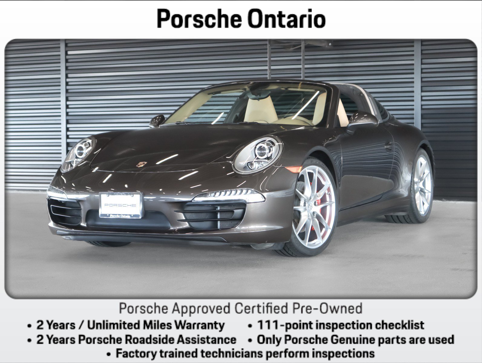 Used 2015 Porsche 911 Targa 4S image 1