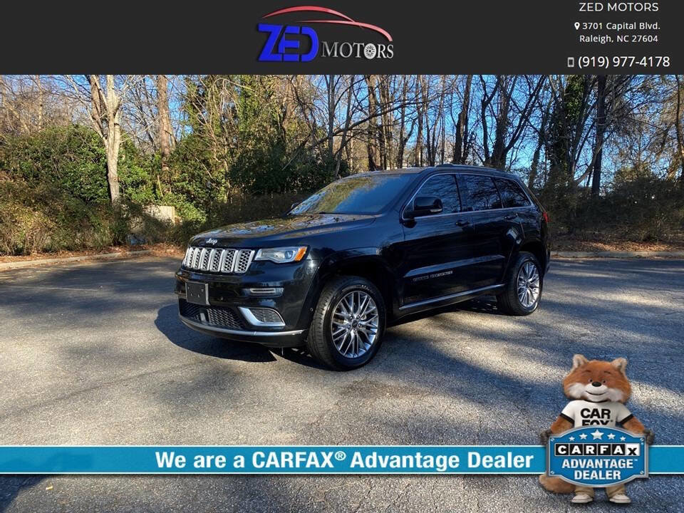 Used 2017 Jeep Grand Cherokee Summit w/ Platinum Series Group