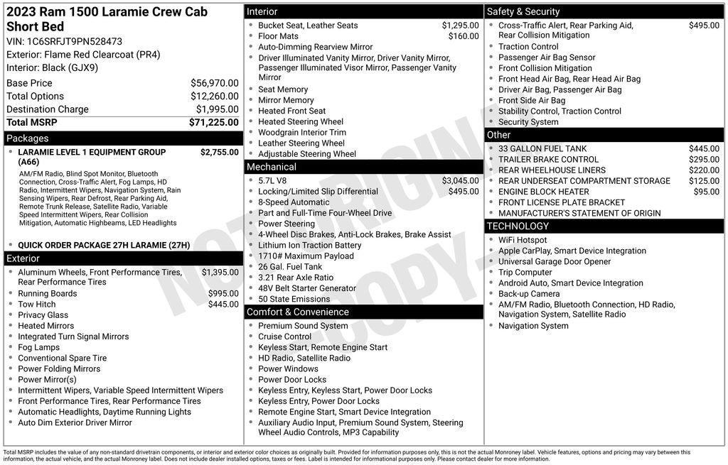Used 2023 RAM 1500 Laramie image 4