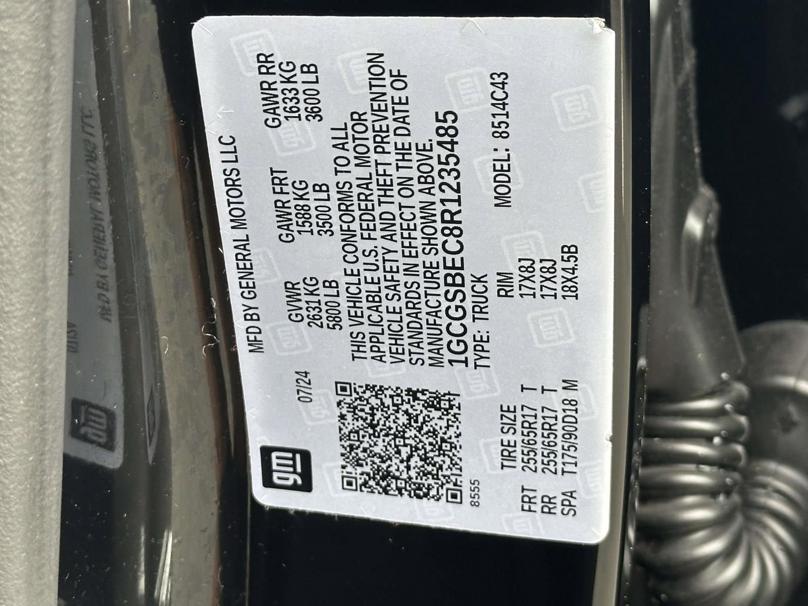 Certified 2024 Chevrolet Colorado W/T image 28