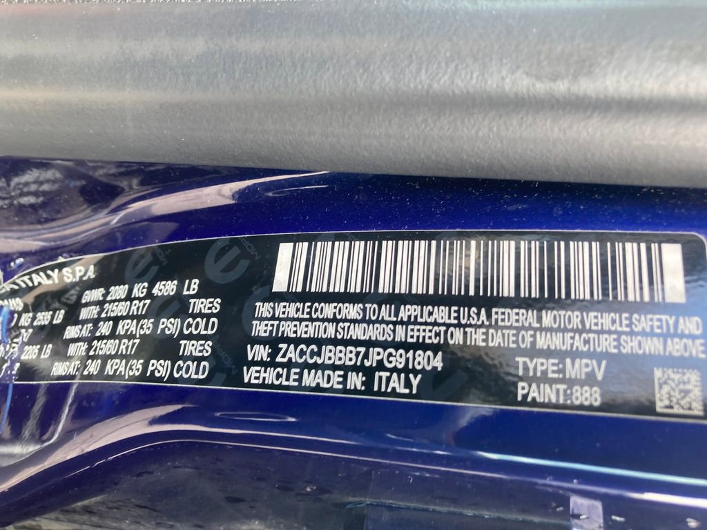 Used 2018 Jeep Renegade Latitude w/ Cold Weather Group image 34