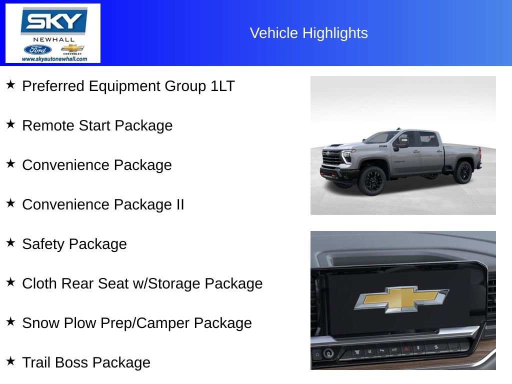New 2025 Chevrolet Silverado 2500 LT w/ Trail Boss Package image 12