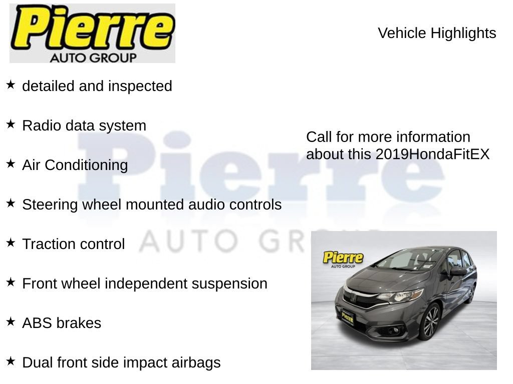 Used 2019 Honda Fit EX image 7