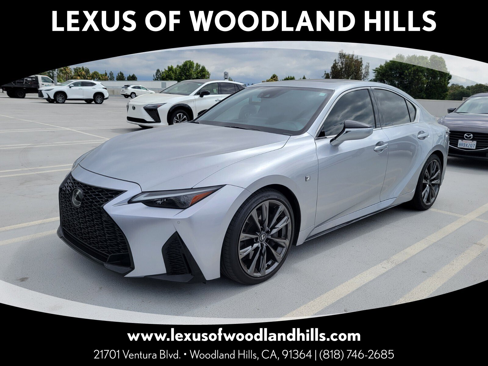 Used 2023 Lexus IS 350 F Sport w/ Accessory Package 2
