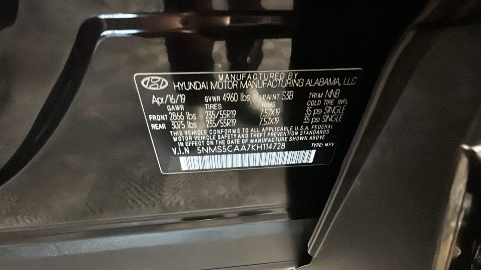 Used 2019 Hyundai Santa Fe AWD image 12