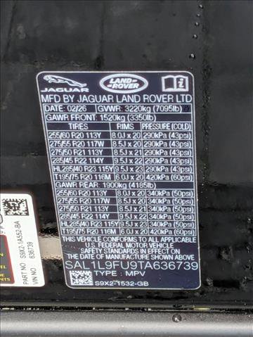 New 2026 Land Rover Range Rover Sport Dynamic SE image 17