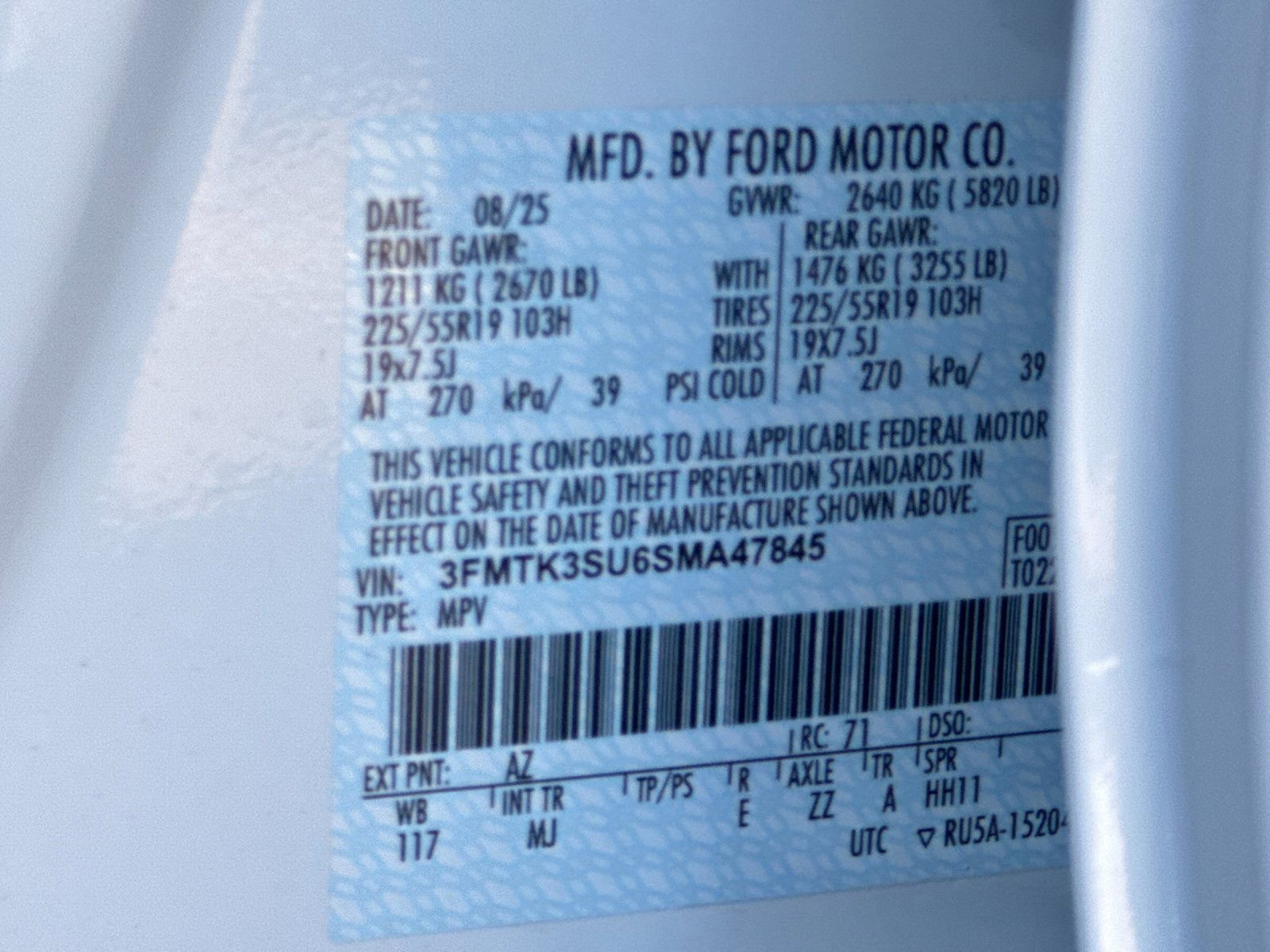 New 2025 Ford Mustang Mach-E Premium w/ Sport Appearance Package AWD/4WD image 35