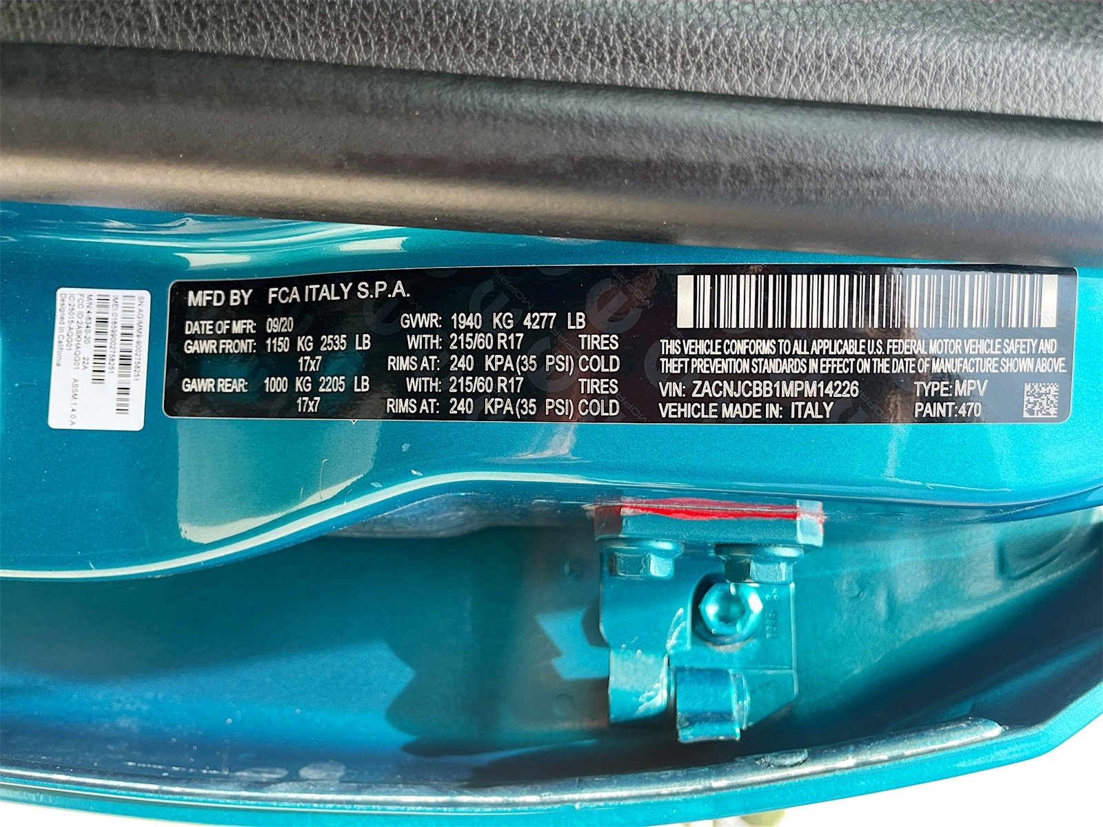 Used 2021 Jeep Renegade Latitude image 29