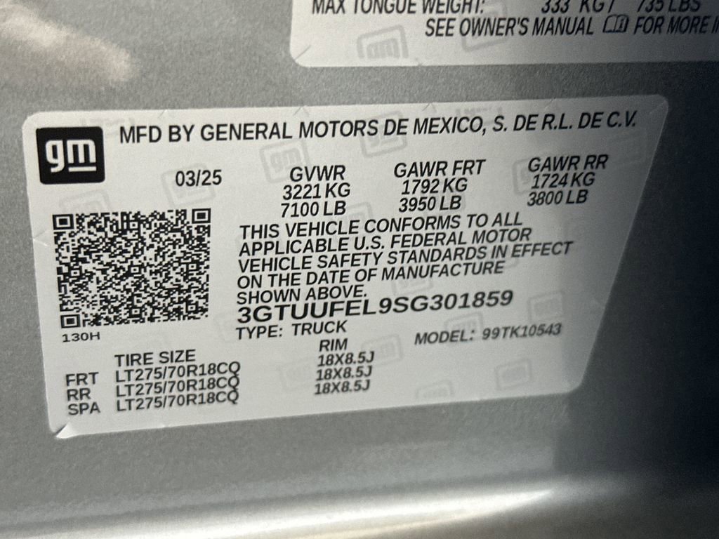 Certified 2025 GMC Sierra 1500 AT4X image 51