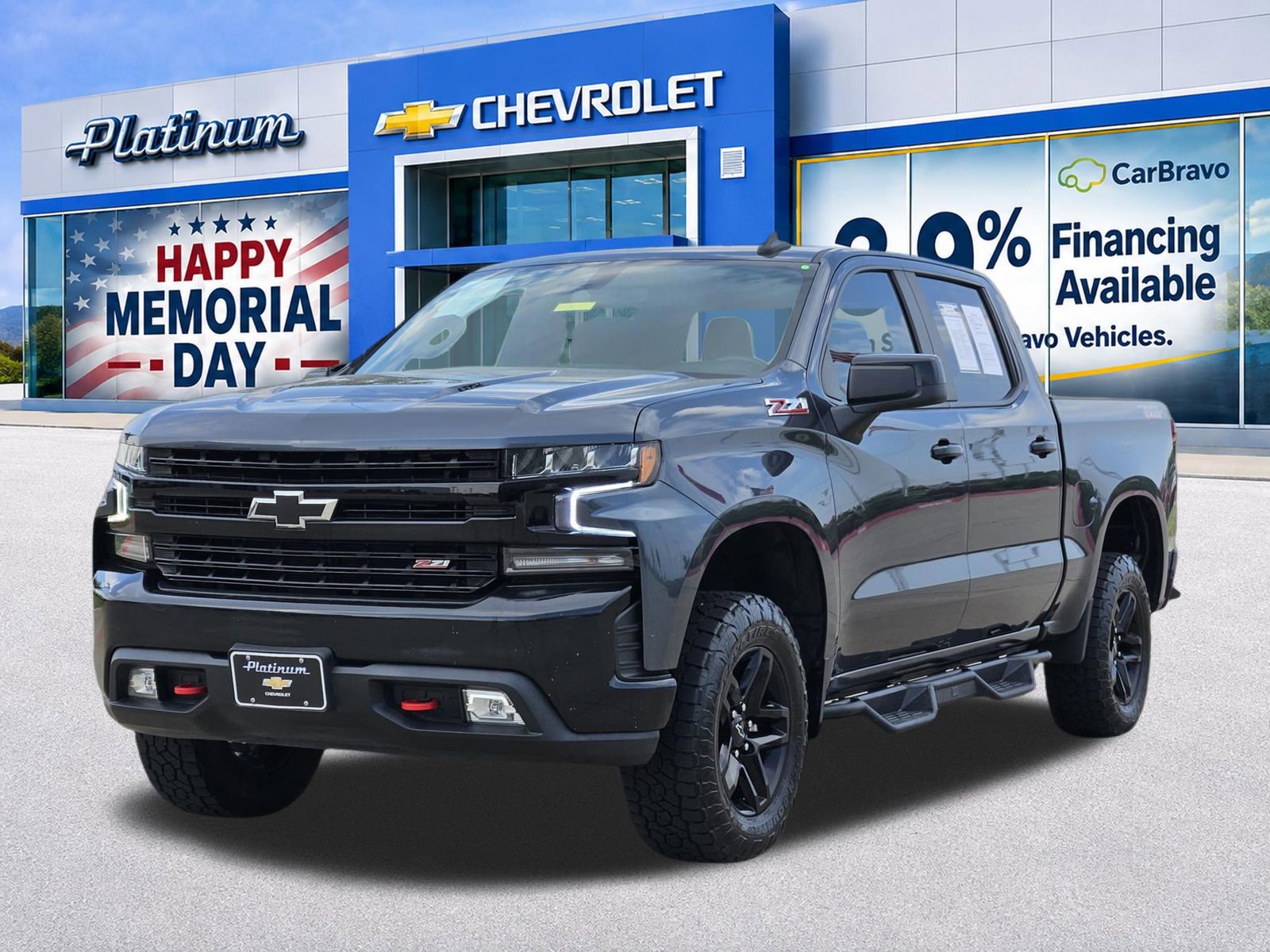 Certified 2021 Chevrolet Silverado 1500 LT Trail Boss w/ LPO, Dark Essentials Package AWD/4WD video 2