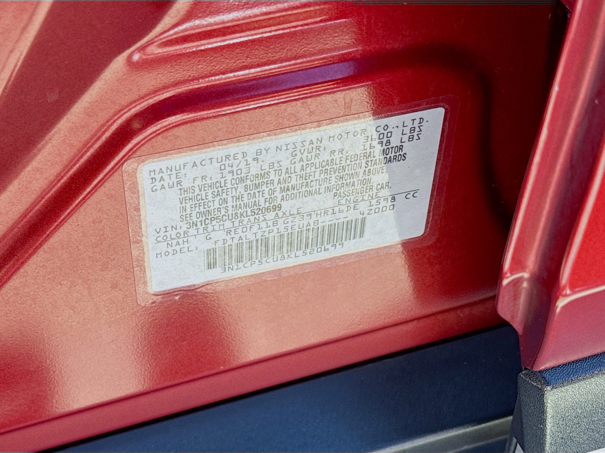 Used 2019 Nissan Kicks SR w/ Exterior Package image 36