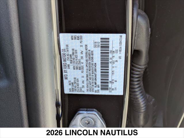 New 2026 Lincoln Nautilus Reserve w/ Jet Appearance Package AWD/4WD image 15