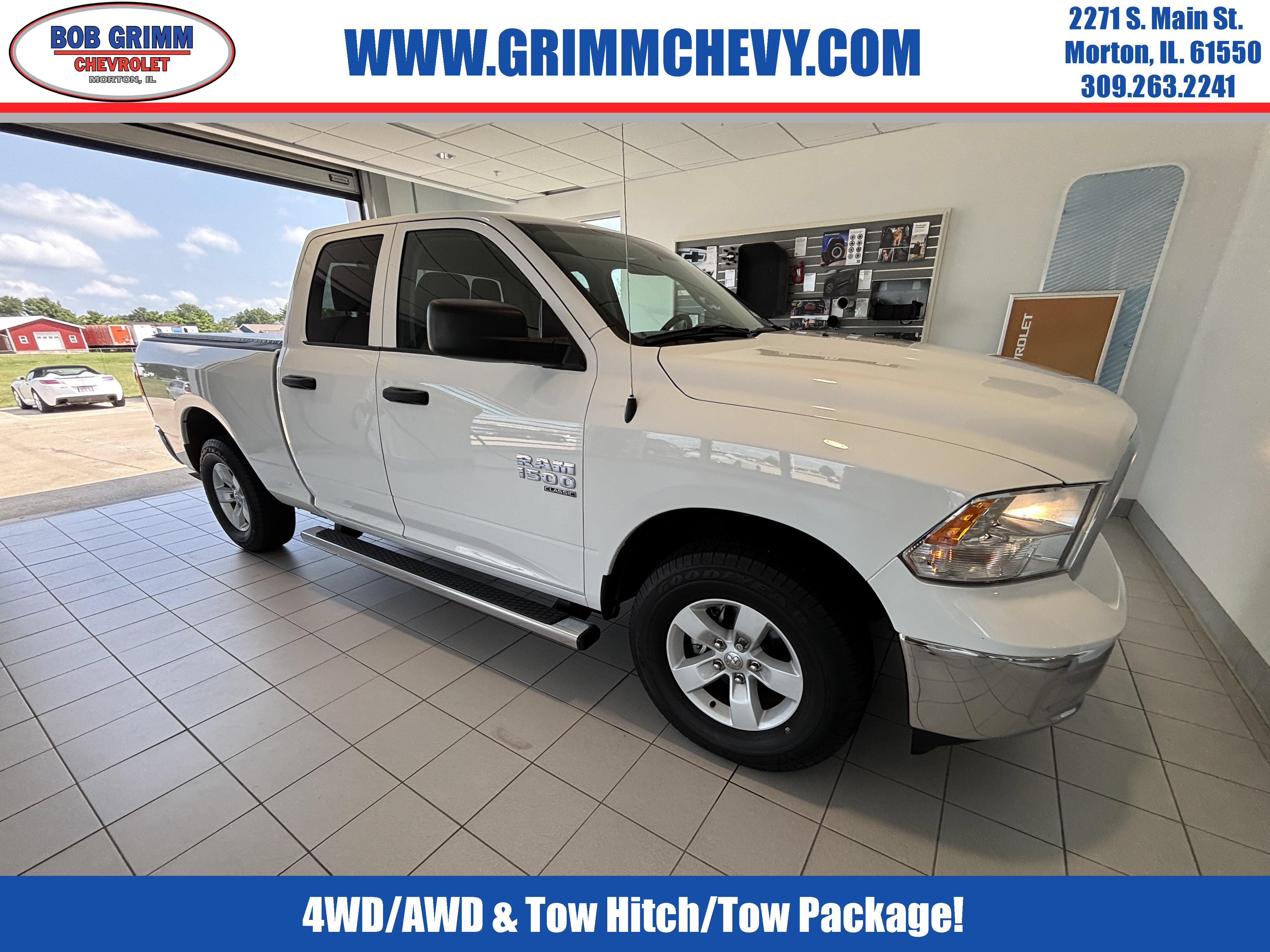 Used 2024 RAM 1500 Tradesman w/ Chrome Plus Package AWD/4WD image 1
