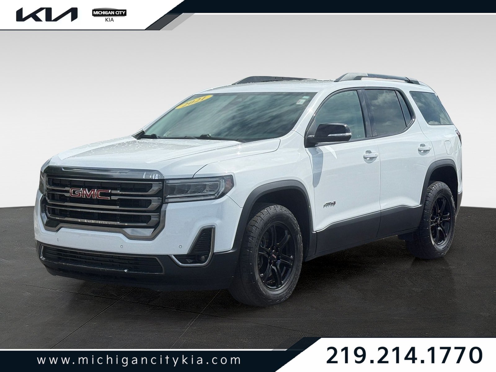 Used 2021 GMC Acadia AT4 w/ LPO, Floor Liner Package AWD/4WD image 1