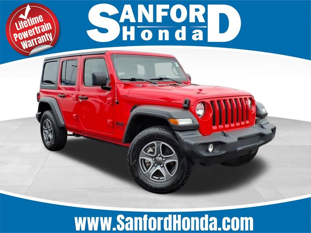 Used 2022 Jeep Wrangler Unlimited Sport image 1