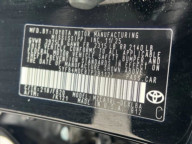 Certified 2026 Toyota Corolla LE FWD image 27