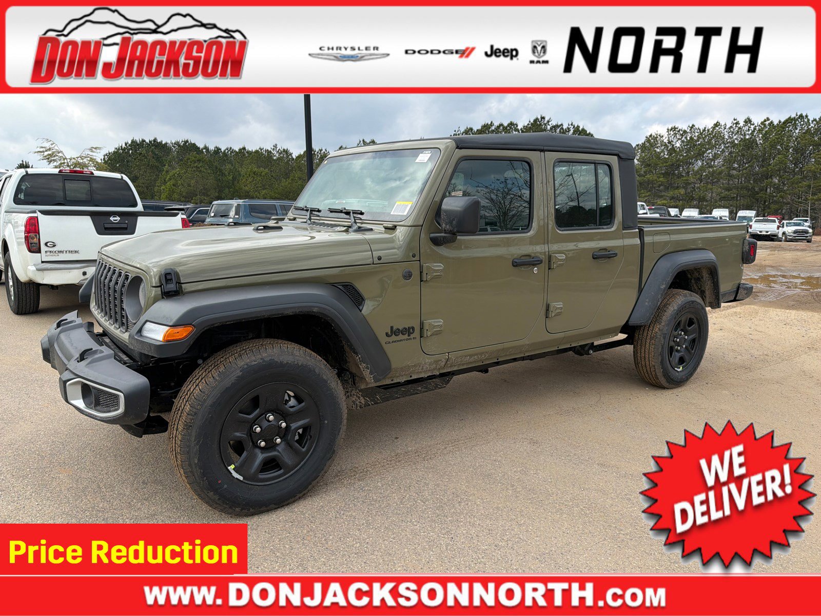 New 2026 Jeep Gladiator Sport