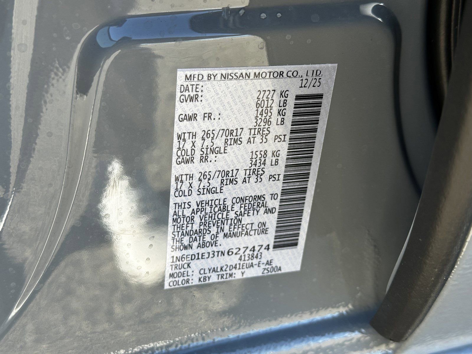 New 2026 Nissan Frontier Pro-X w/ Pro Premium Package RWD image 34
