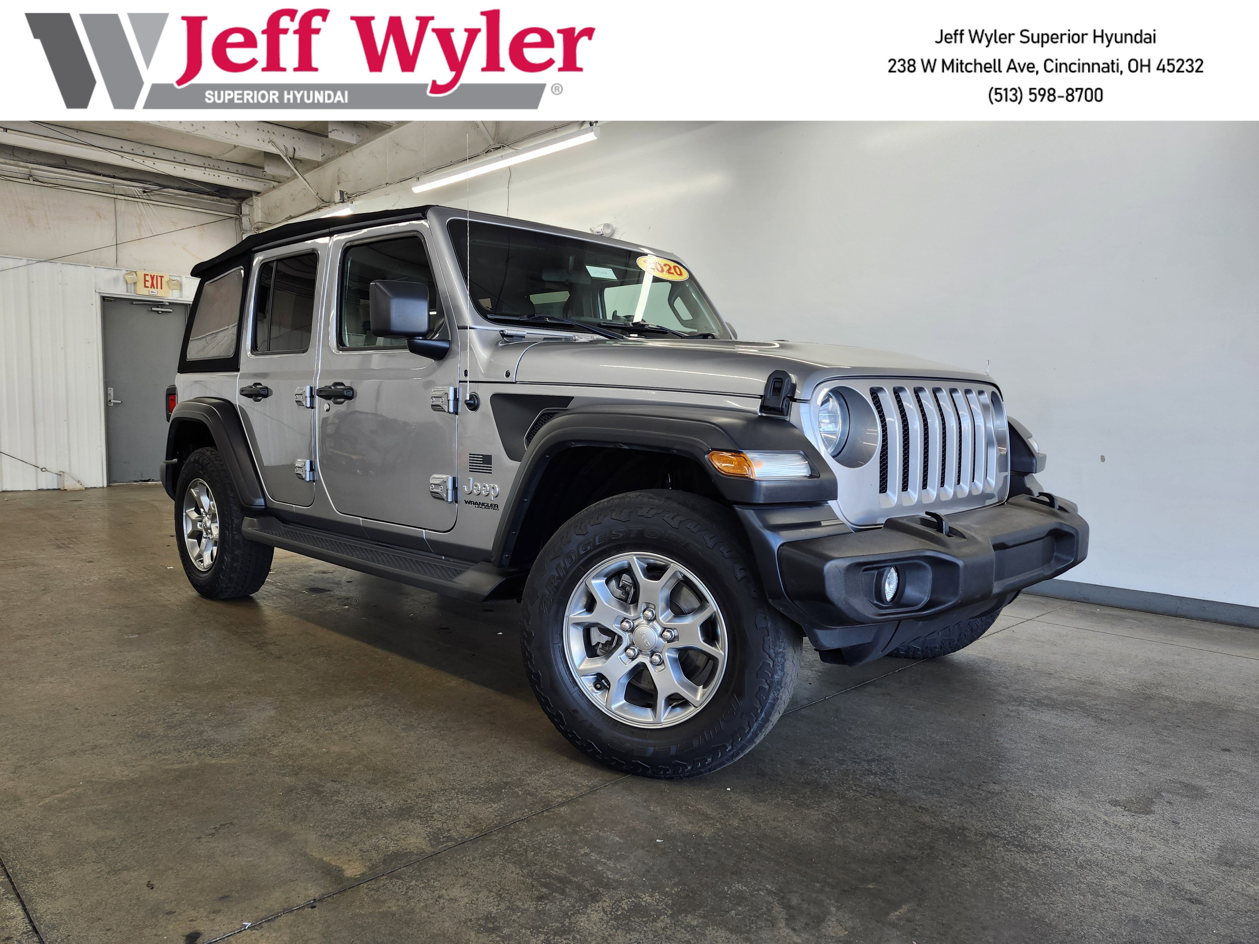 Used 2020 Jeep Wrangler Unlimited Sport
