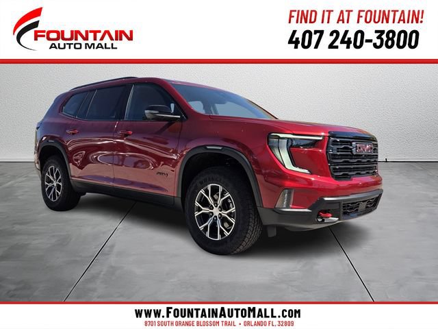 New 2026 GMC Acadia AT4