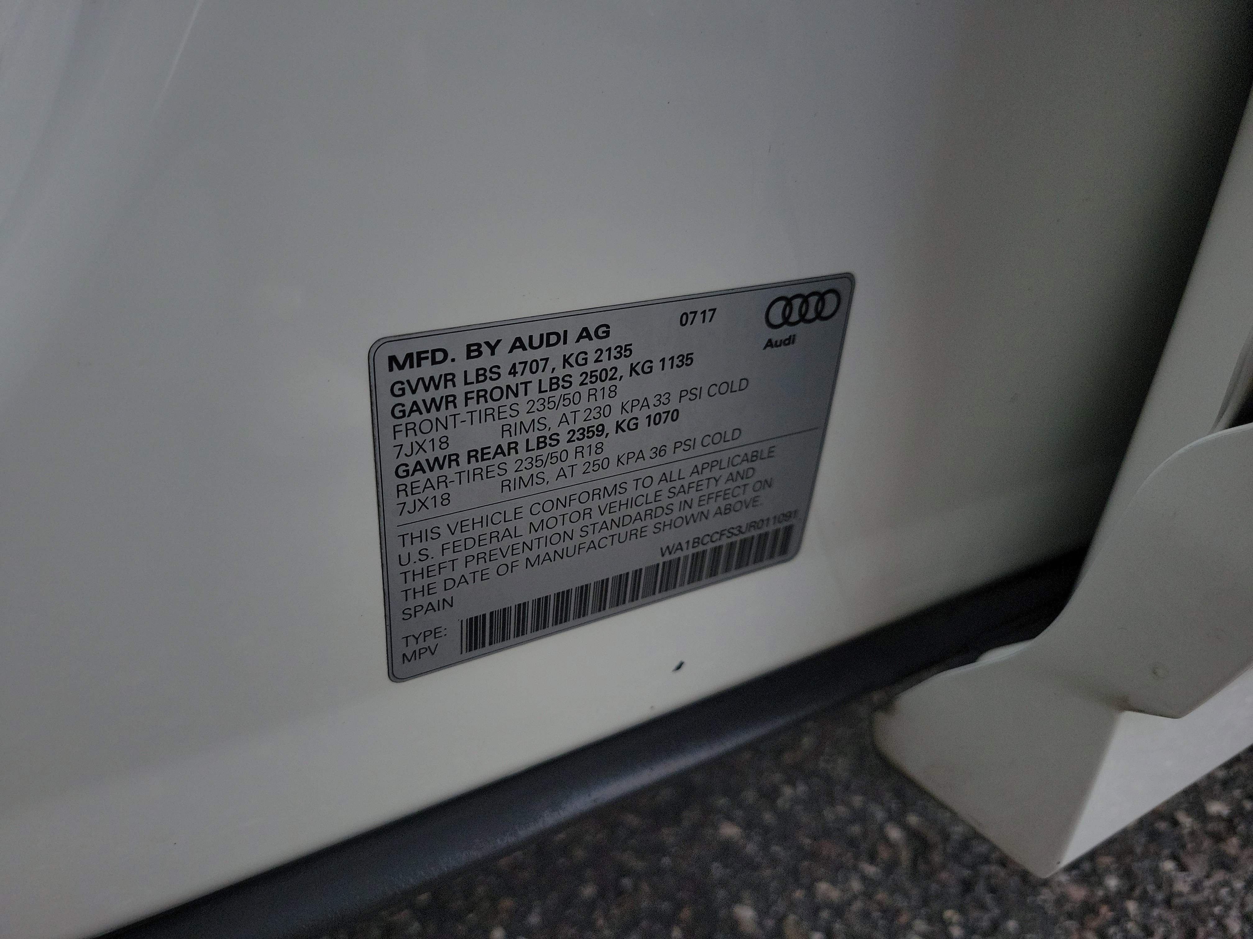 Used 2018 Audi Q3 2.0T Premium image 33