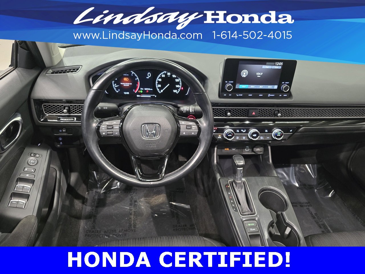 Certified 2022 Honda Civic EX image 11