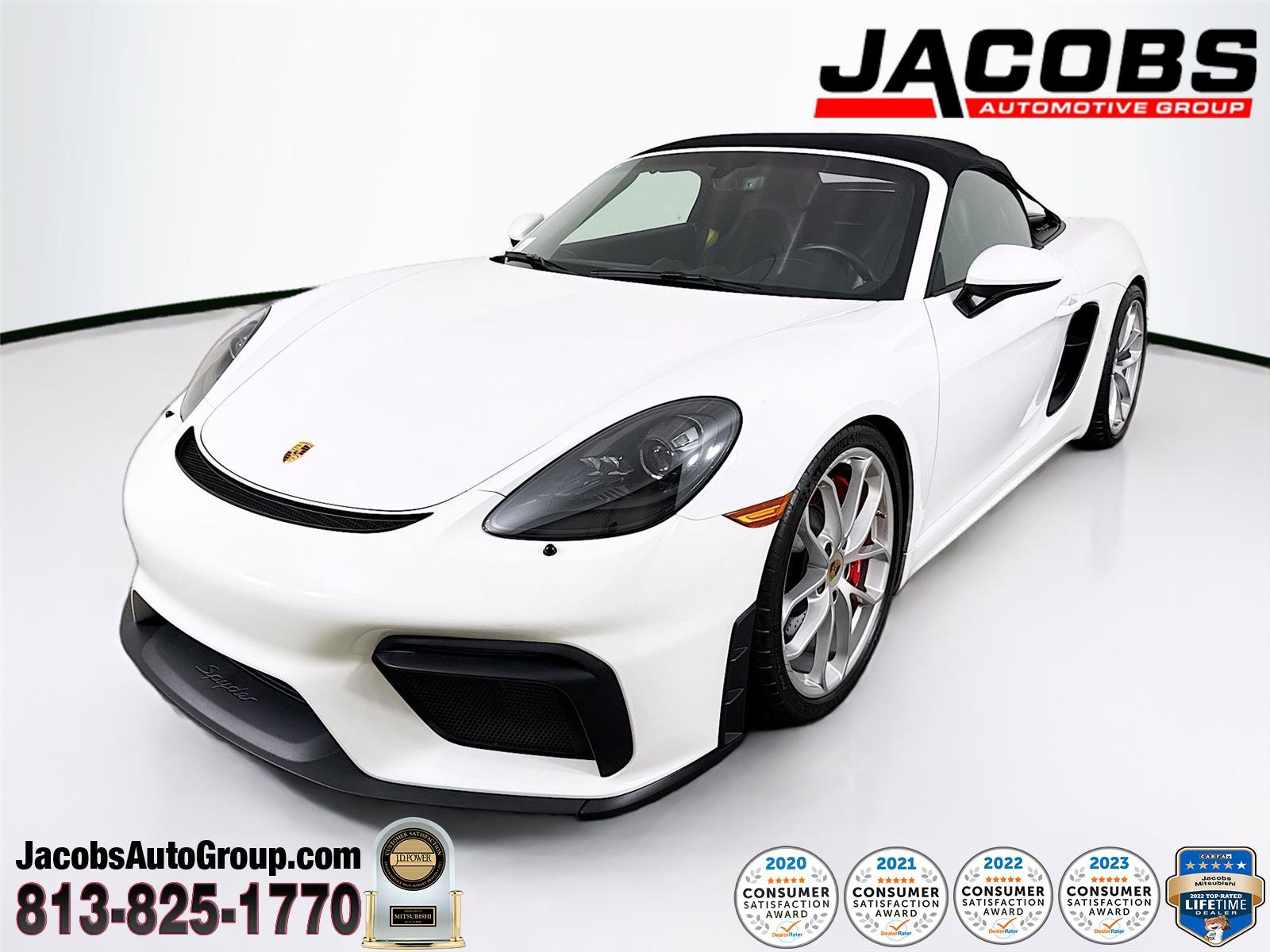 Used 2021 Porsche 718 Boxster Spyder w/ Light Design Package