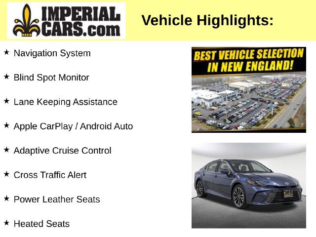 Certified 2026 Toyota Camry XLE FWD image 3