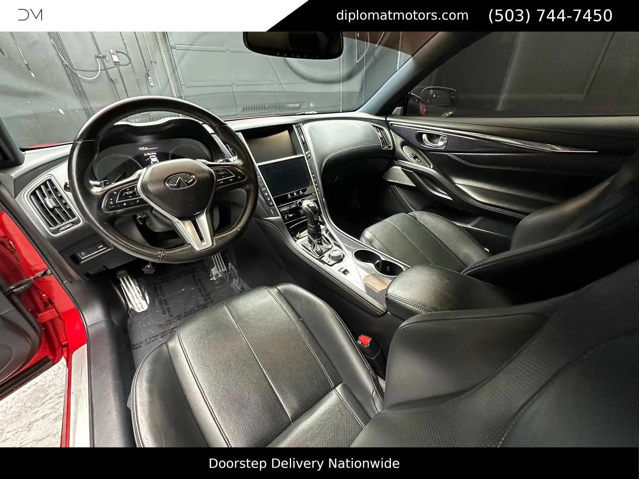 Used 2019 INFINITI Q60 Red Sport 400 w/ Cargo Package image 19