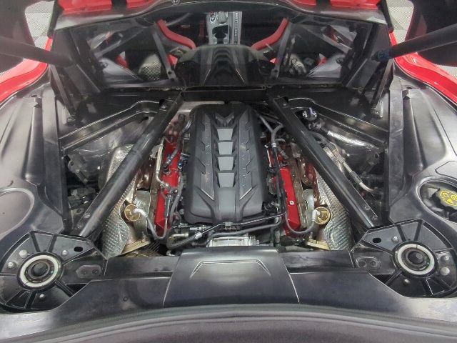 Used 2021 Chevrolet Corvette Stingray Coupe w/ Chrome Exterior Badge Package RWD image 24