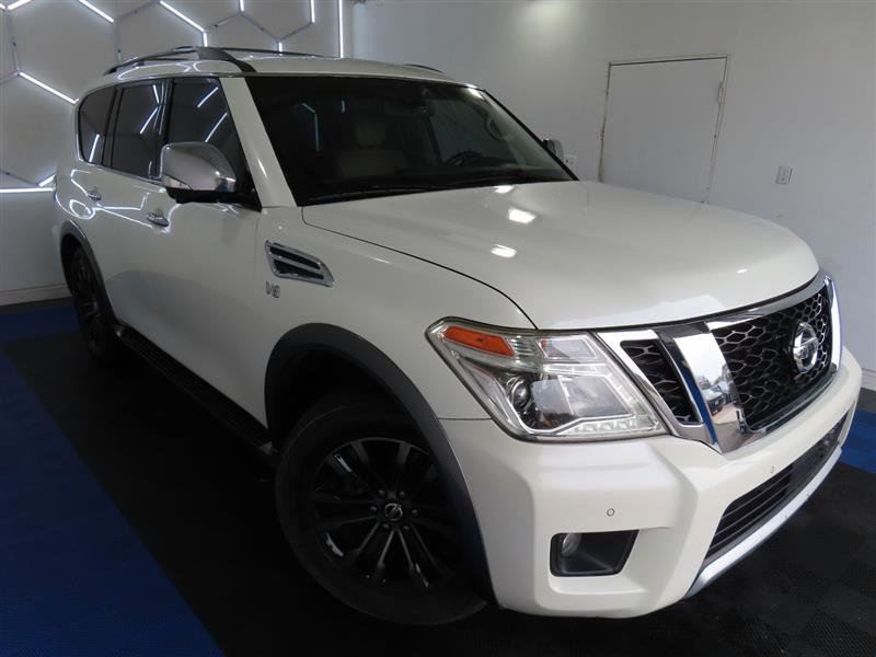 Used 2017 Nissan Armada Platinum w/ Captain Seat Package RWD image 5