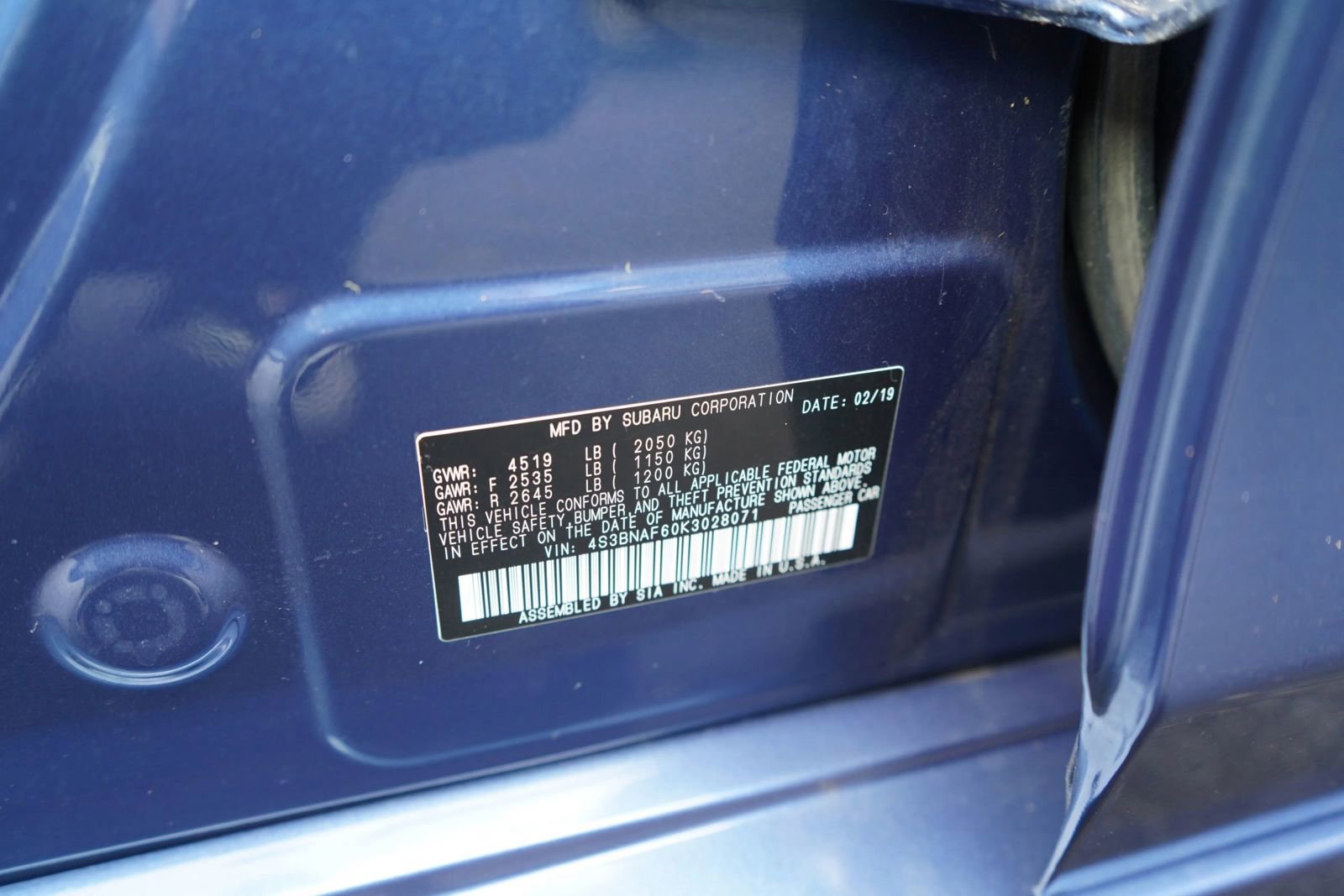 Used 2019 Subaru Legacy 2.5i Premium image 10